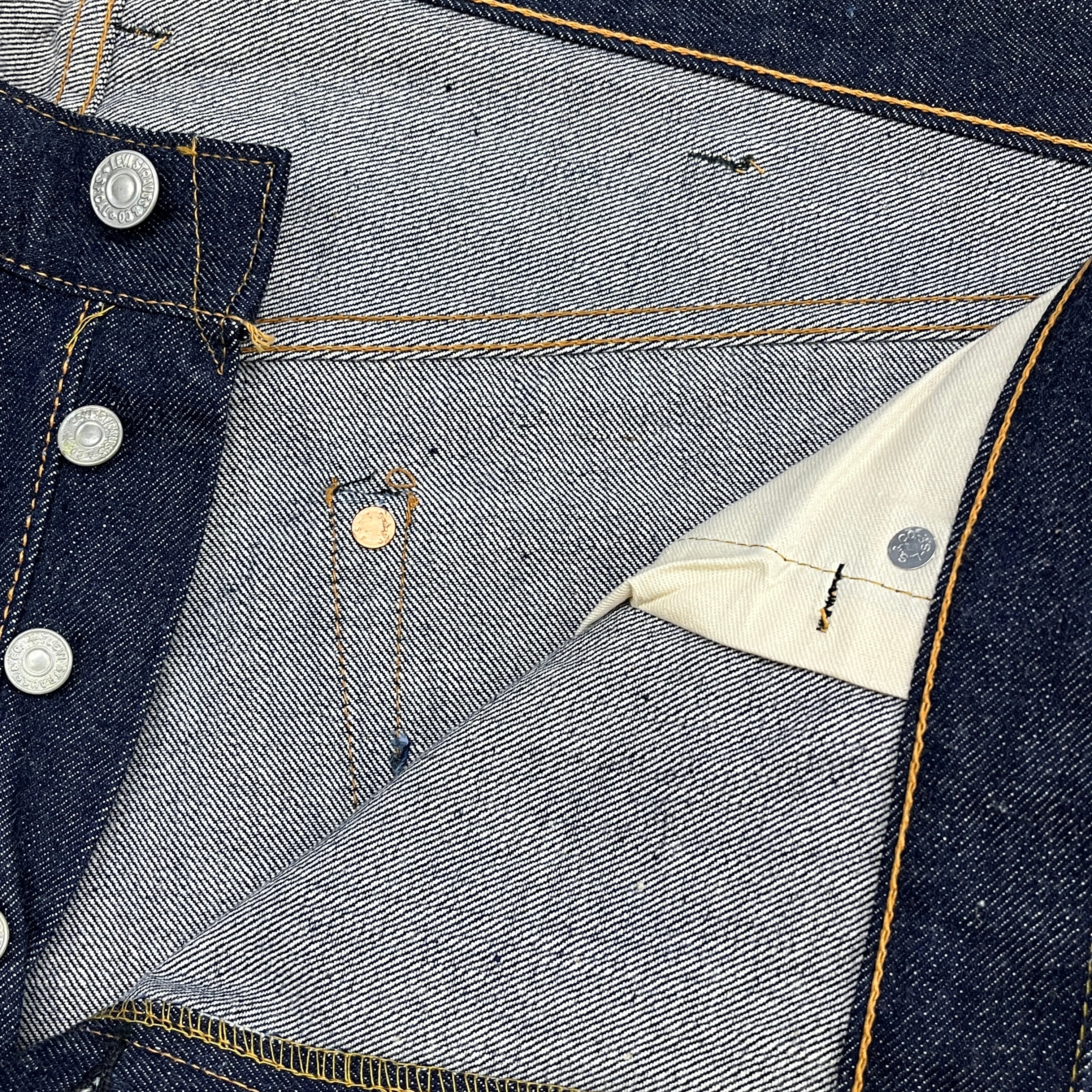 60s Levi's 501XX DEAD STOCK Denim Pants 60年代 リーバイス ギャラ