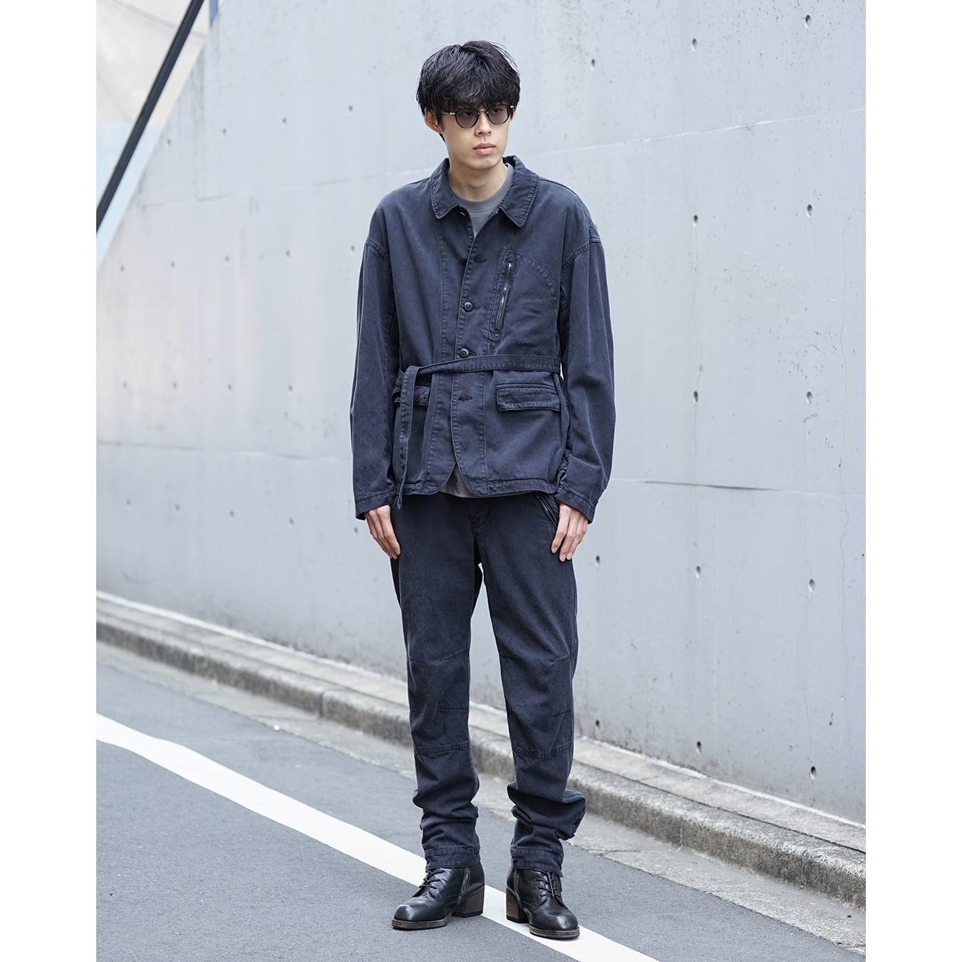 The Viridi-anne] (ザヴィリディアン) VI-3958-04 COTTON/TENCEL SLIM
