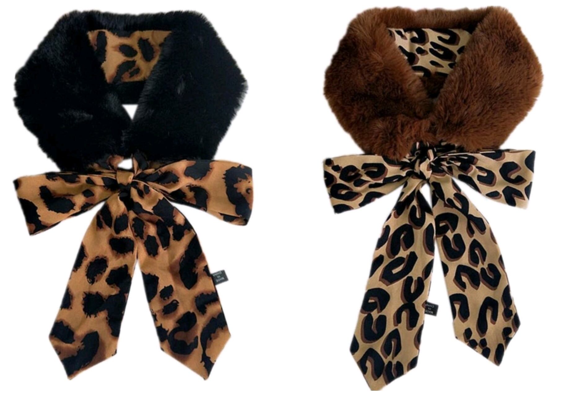 Leopard Scarf《 即日発送 》