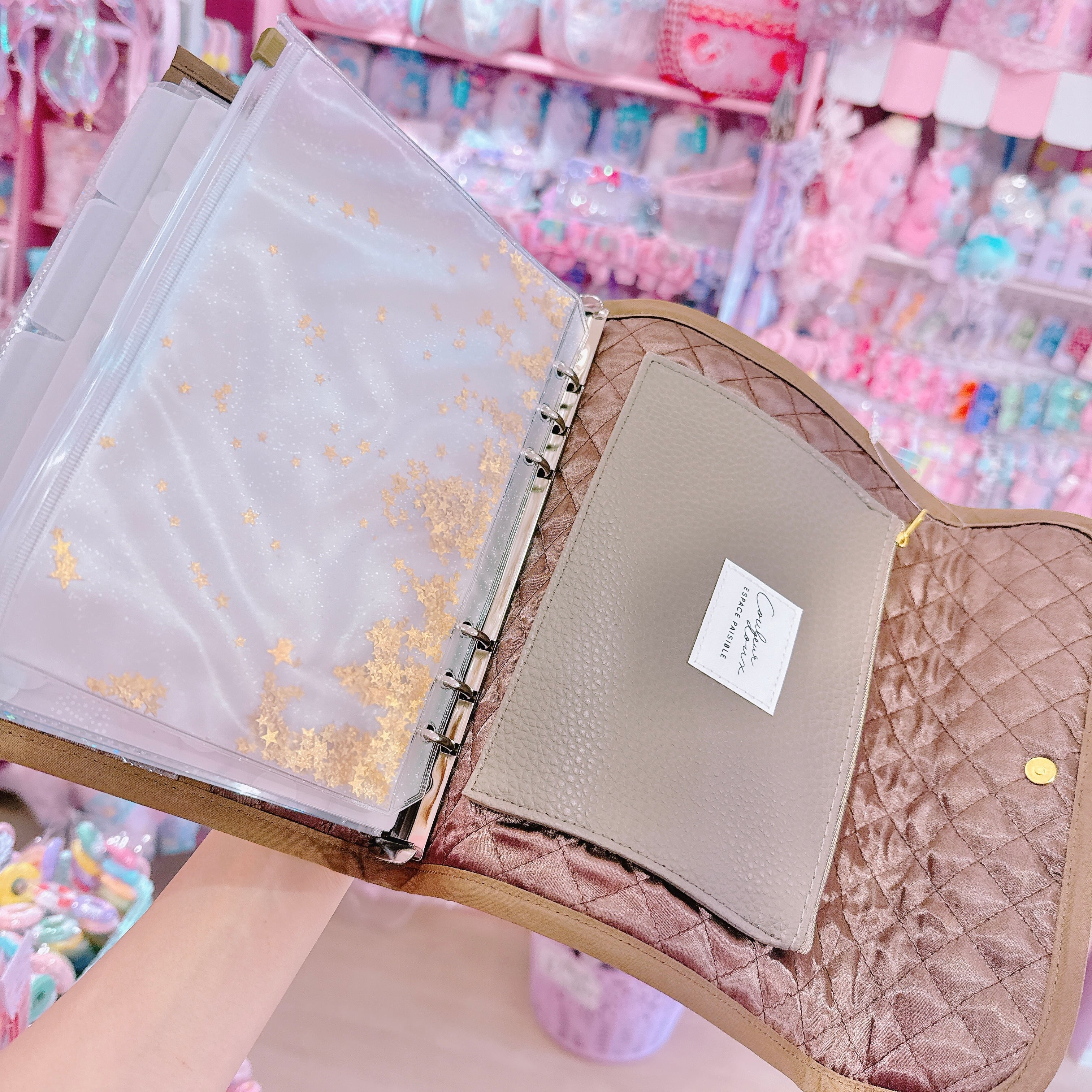 【E6】24-3推し活A5バインダー帳(シール帳)