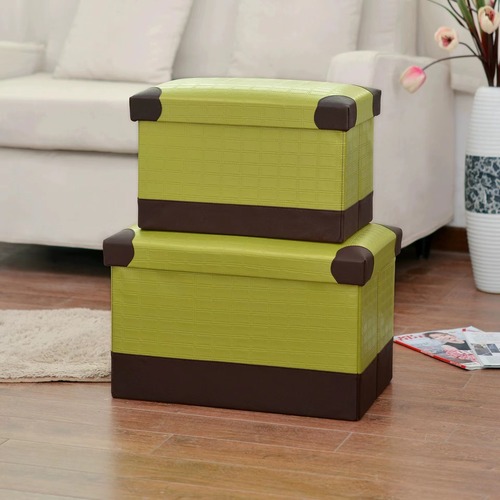 収納スツール １７種類 柄物 高さ25cm 幅40cm 長方形スツール グリーン ピンク ムラサキ 収納スツール ロースツール ソファスツール 椅子 小型スツール フットスツール コーヒーテーブル イス北欧 クリエイティブ リビングルーム 家庭用 軽量 玄関 リビング