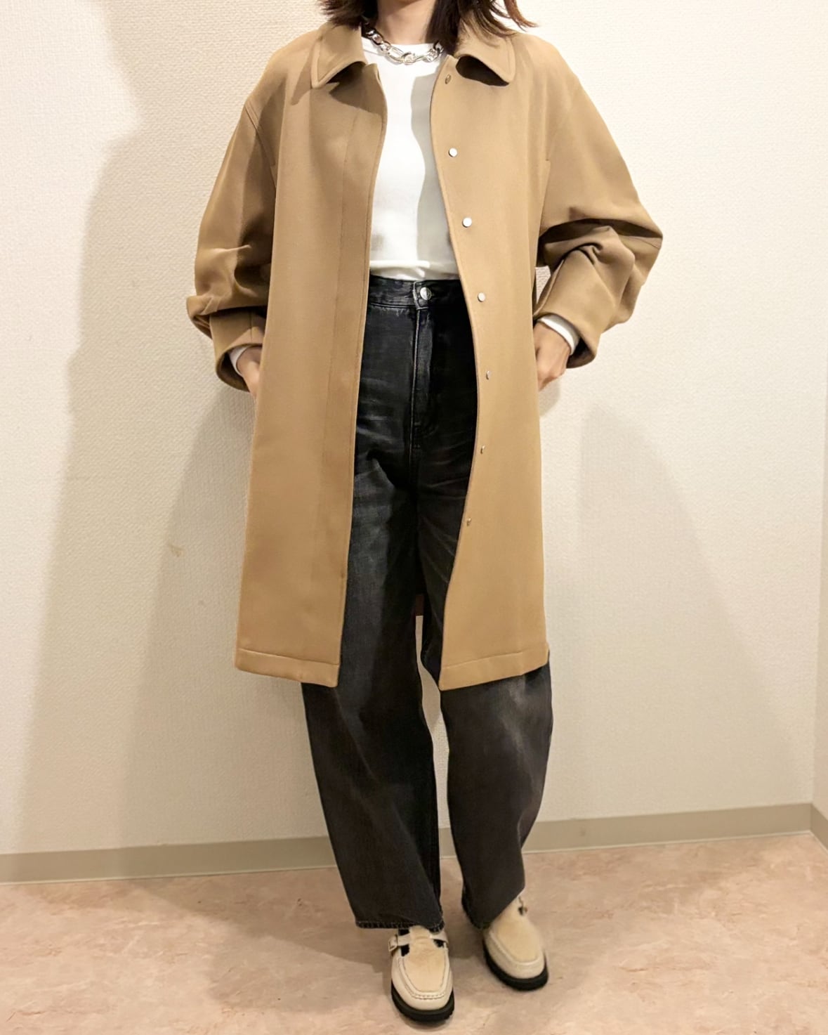 PASSIONE/ライナー付きステンカラーコート | I.B closet