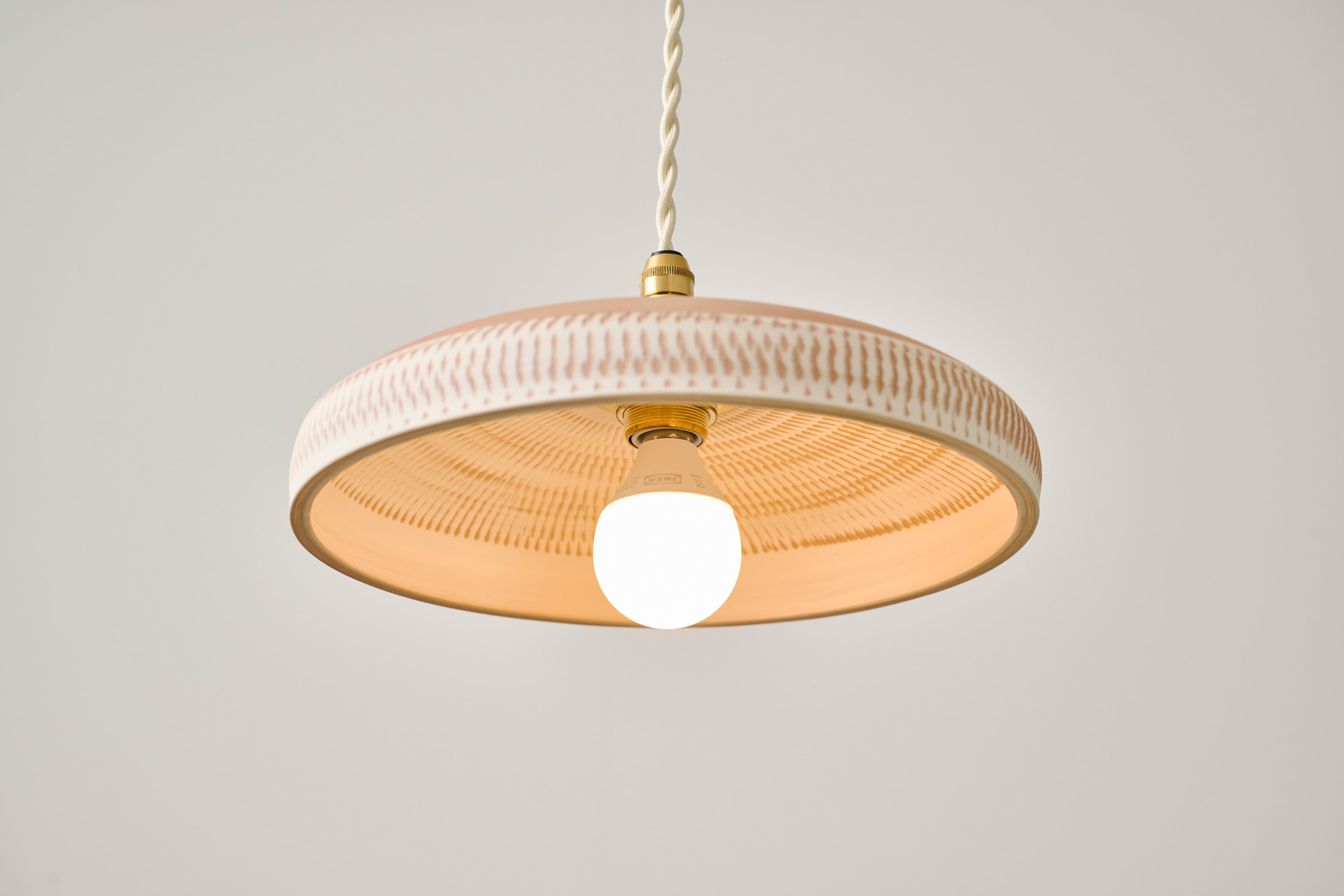 小鹿田焼 ランプシェード 