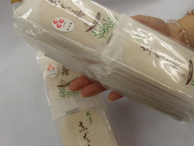 しば舟(個包装)｜1パック14枚、金沢名産、生姜おせんべ！お砂糖の