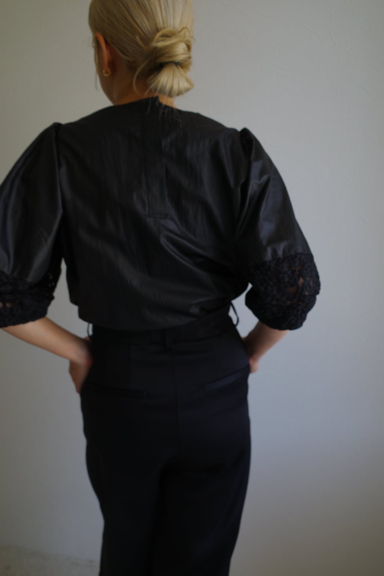 トップス eLLa lantern flower race blouse (black) lantern flower race blouse (black) | e L L a