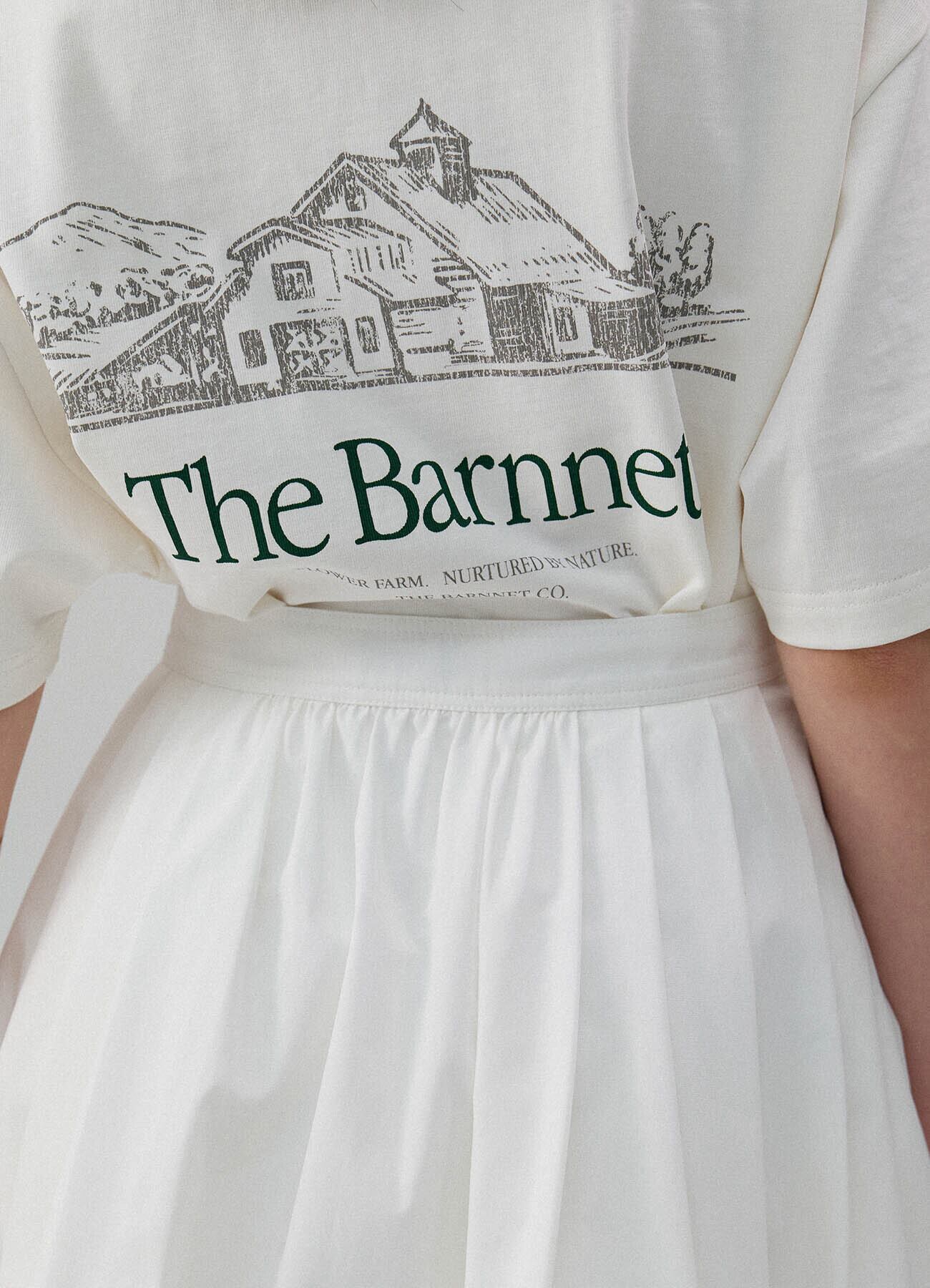 The Barnnet T-Shirt ホワイト