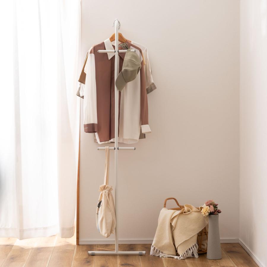 立て掛け式ハンガー ハンガーラック コンパクト シンプル