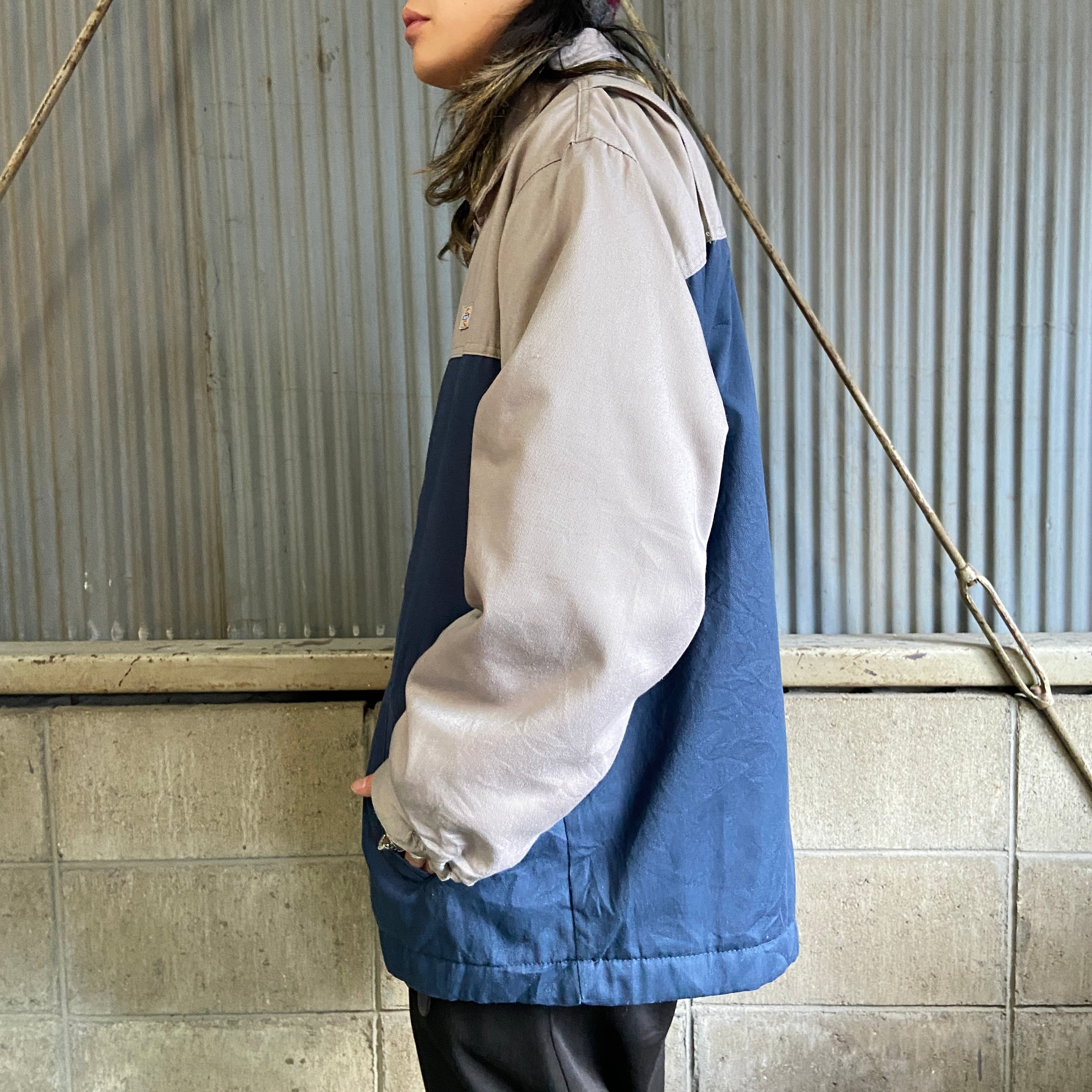 ビッグサイズ 90年代 Dickies ディッキーズ バイカラー ワーク