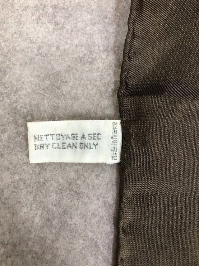 Christian Dior クリスチャン ディオール トロッター スカーフ ブラウン シルク vintage ヴィンテージ オールド 3y2n2t