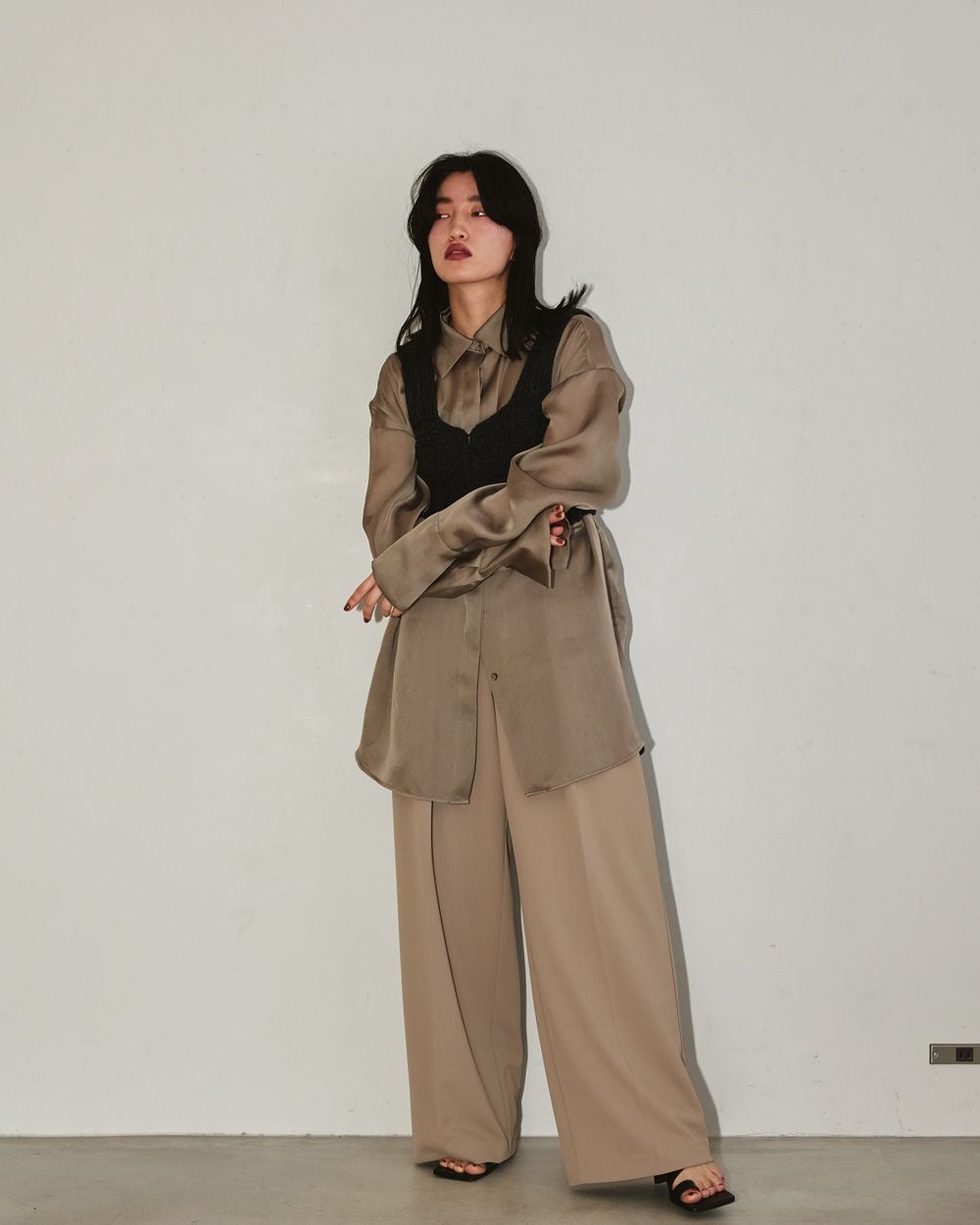 TODAYFUL トゥデイフル Doubletuck Twill Trousers    ANERCA