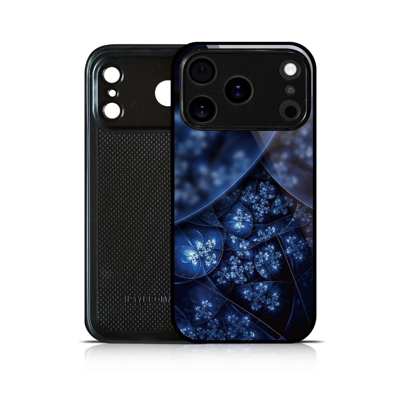 【先行販売価格8/31まで】丙夜・零 2027 - 和風 角丸型 強化ガラスiPhoneケース【VEROSTIA】