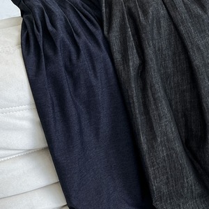 gathered long skirt J00133