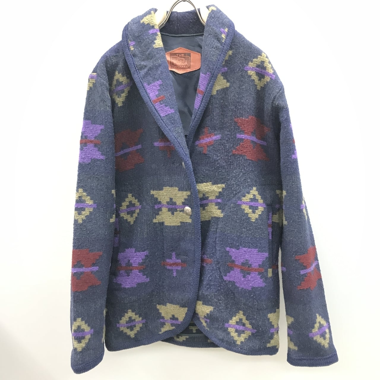 【超希少】80年代 Woolrich/ウールリッチ スエード 切替 USA製 L