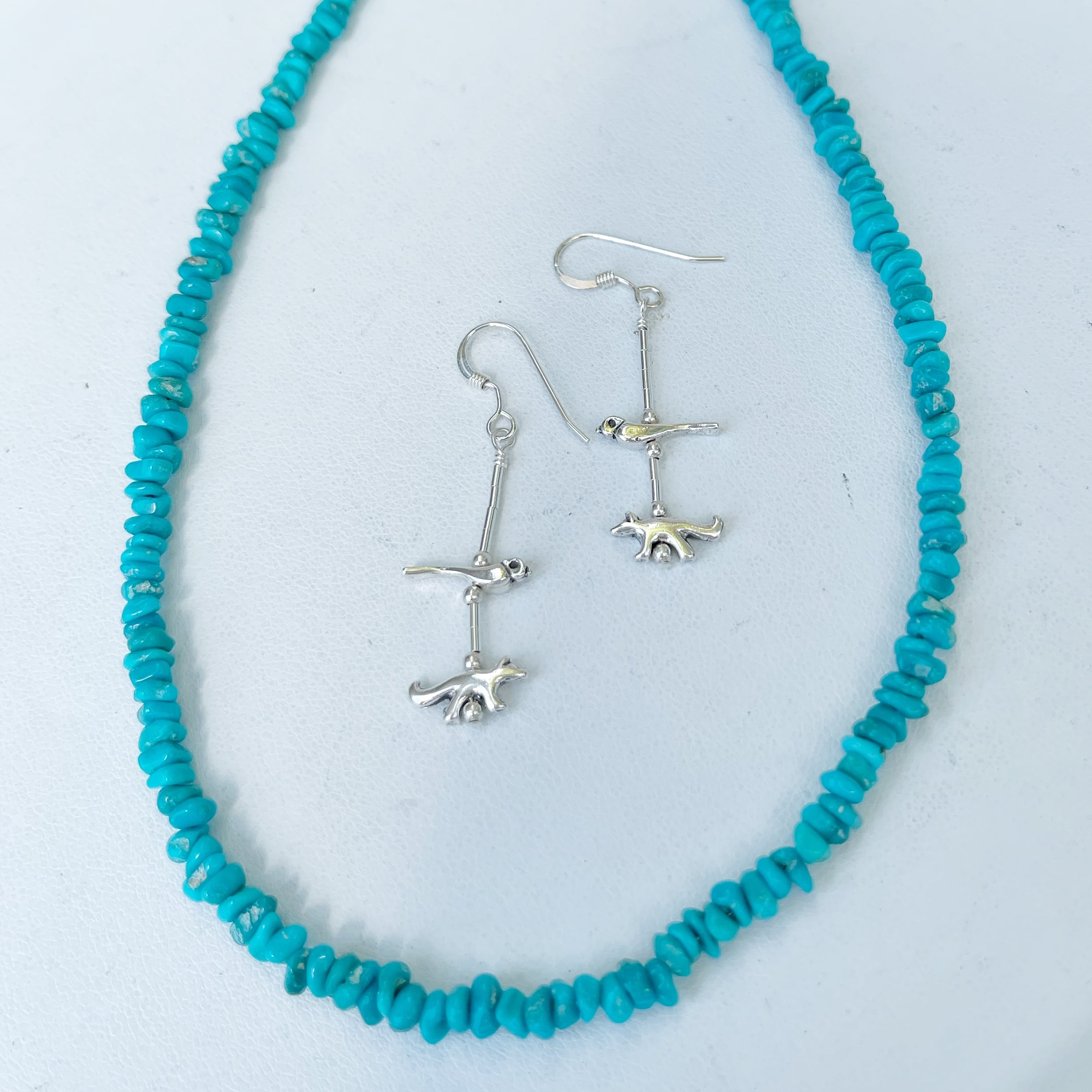 Indian Jewelry 》フェティッシュ アニマル 2匹 HOOK ピアス | 【公式