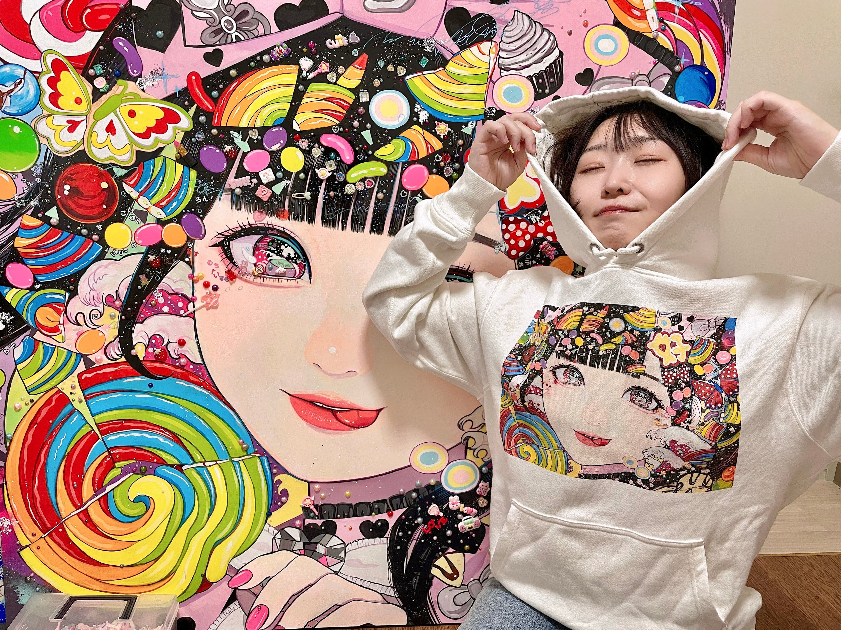 受注生産】好き！ パーカー | 巽千沙都のグッズ