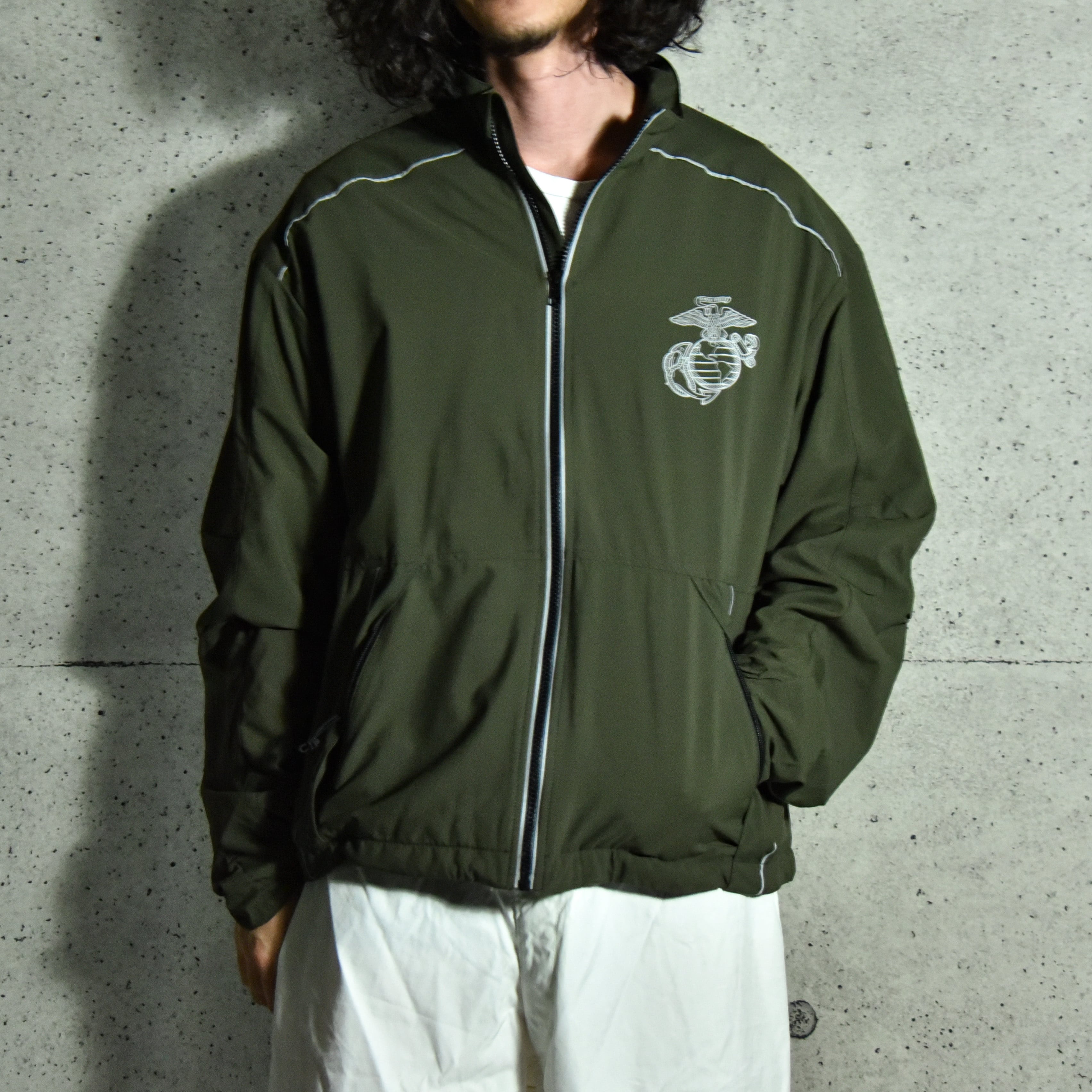 U.S MILITARY NEW BALANCE USMC JACKET L - アウター