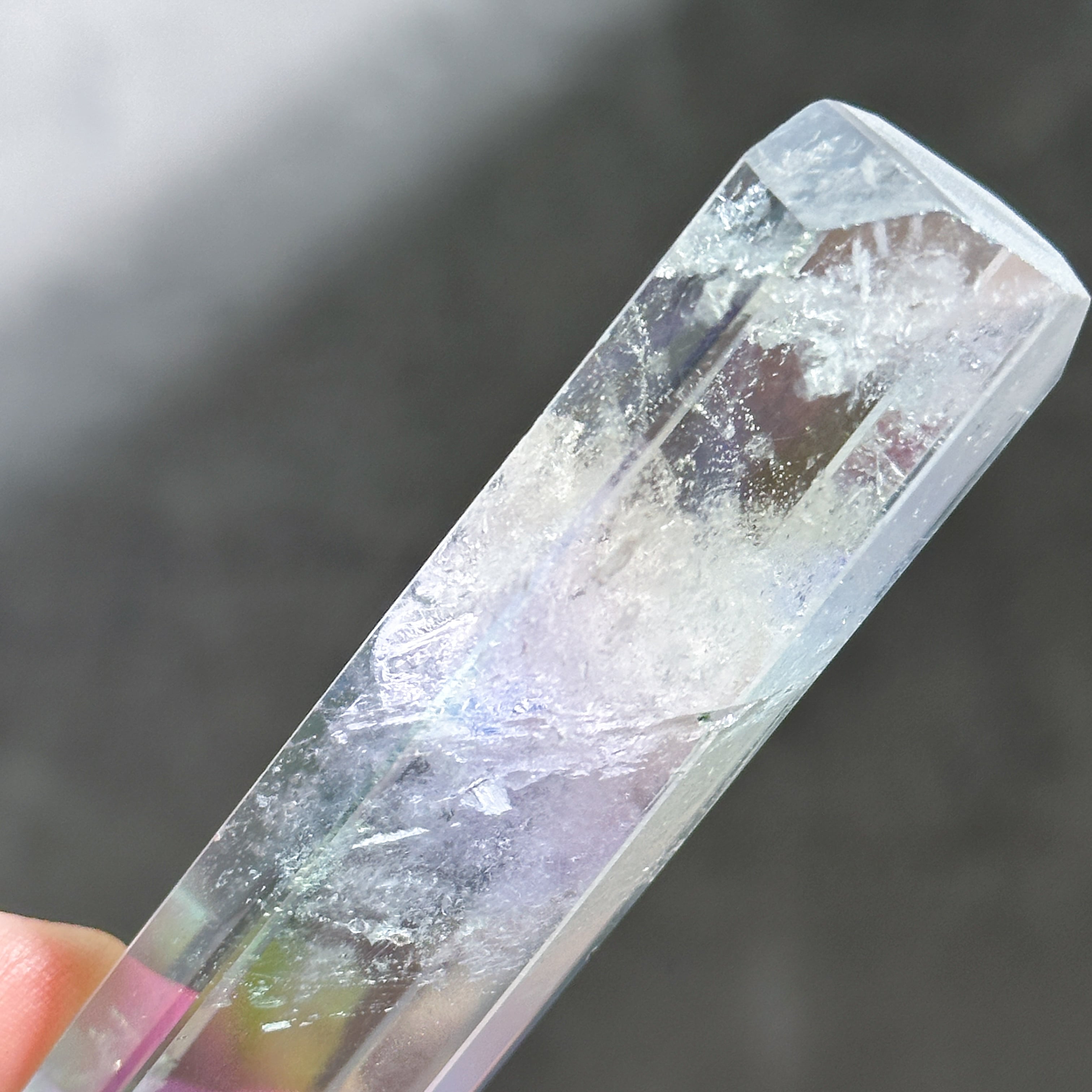 透明感◎エンジェルオーラクォーツ タワー 03◇ Angel Aura Quartz