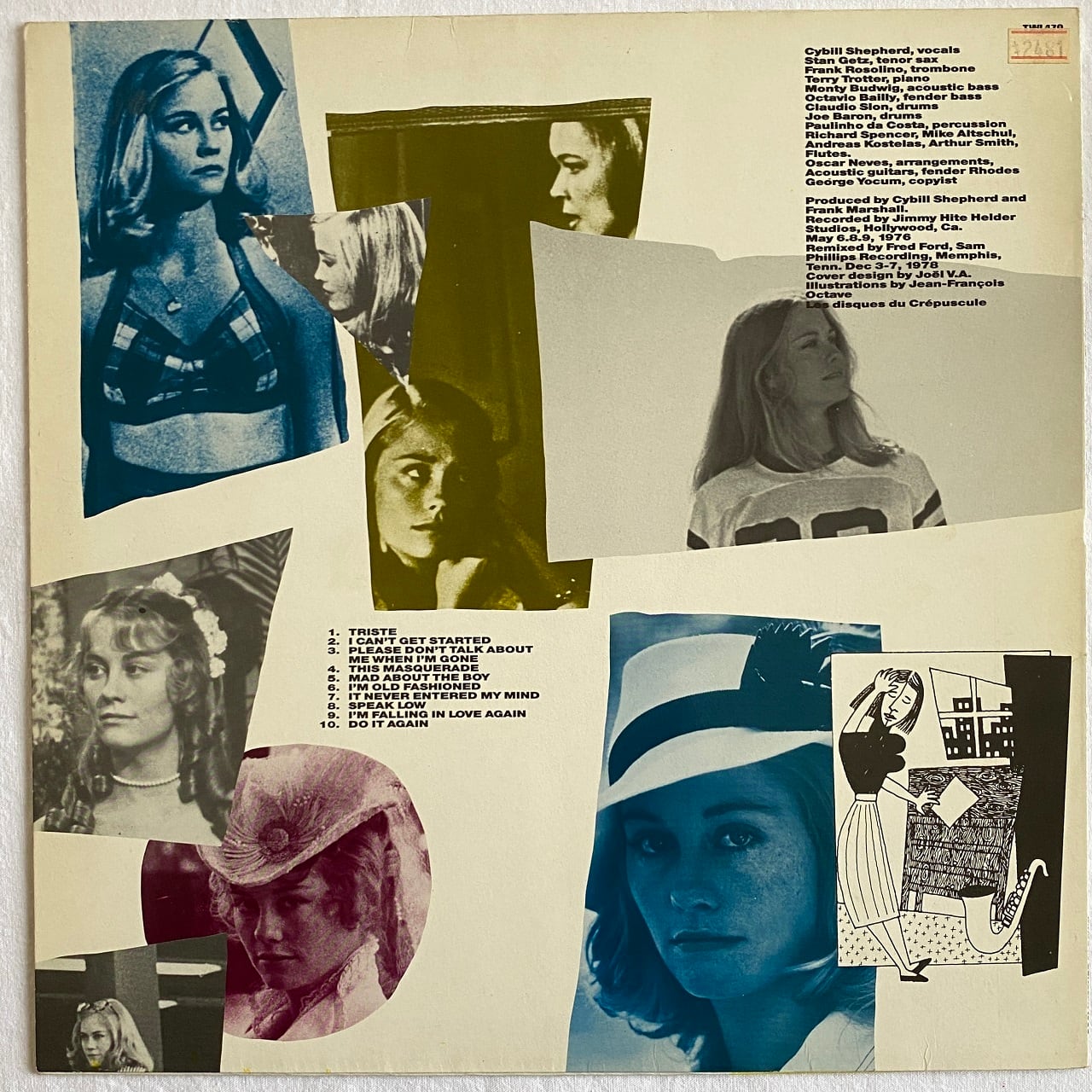洋楽 Cybill Shepherd Mad About Boy stan getz Cybill Shepherd Featuring Stan Getz – Mad About The Boy – Vinyl