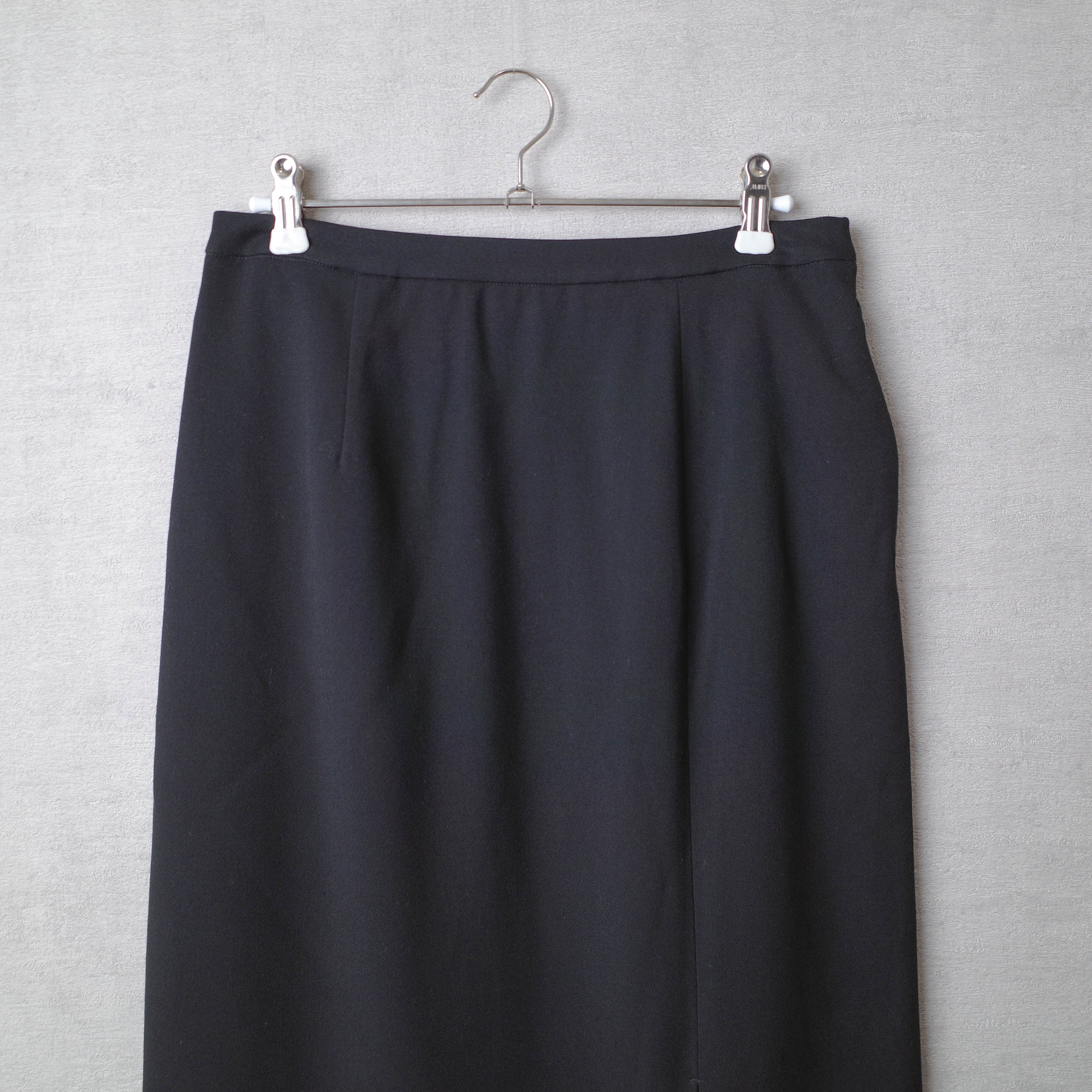 [NEW] RIM･ARK	SLIT SKIRT BLACK 460BAL31-0230