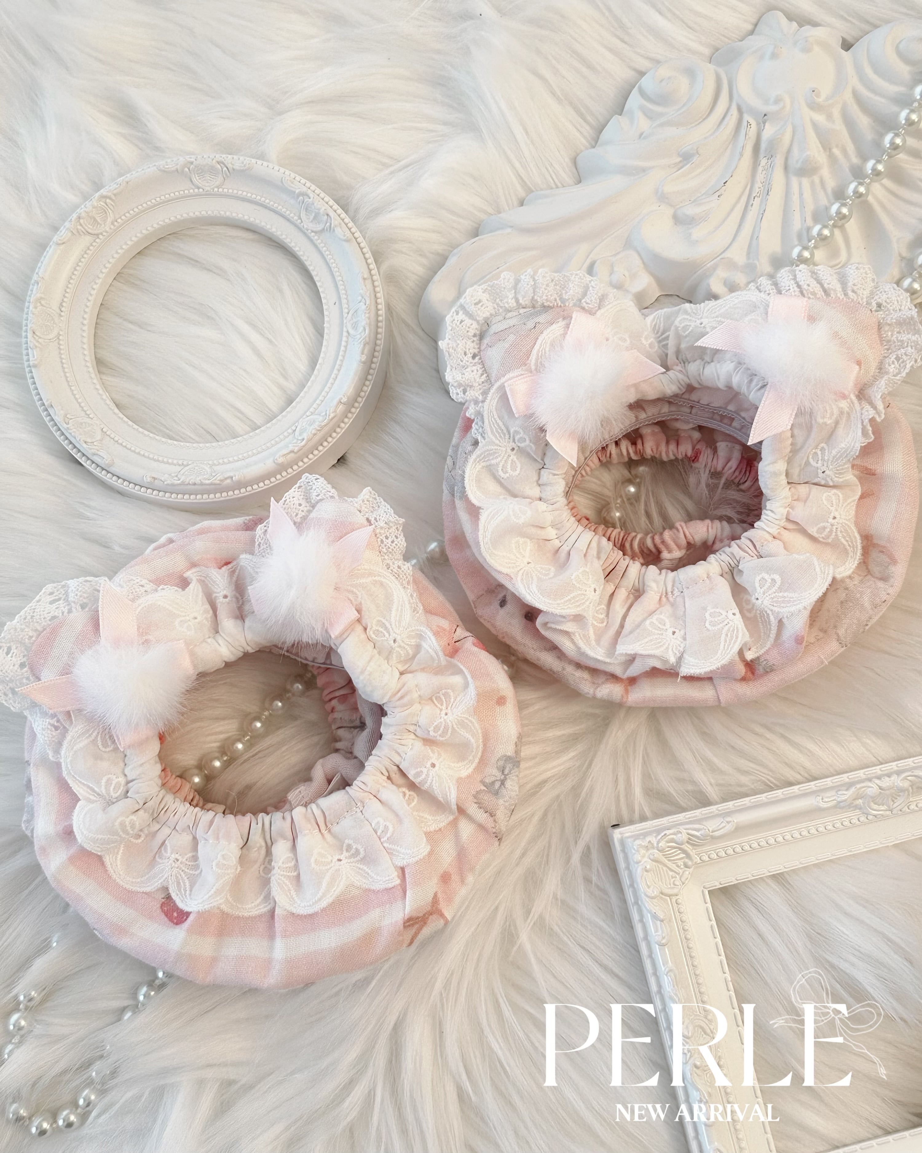 Baby pink ねこみみ♡スヌード