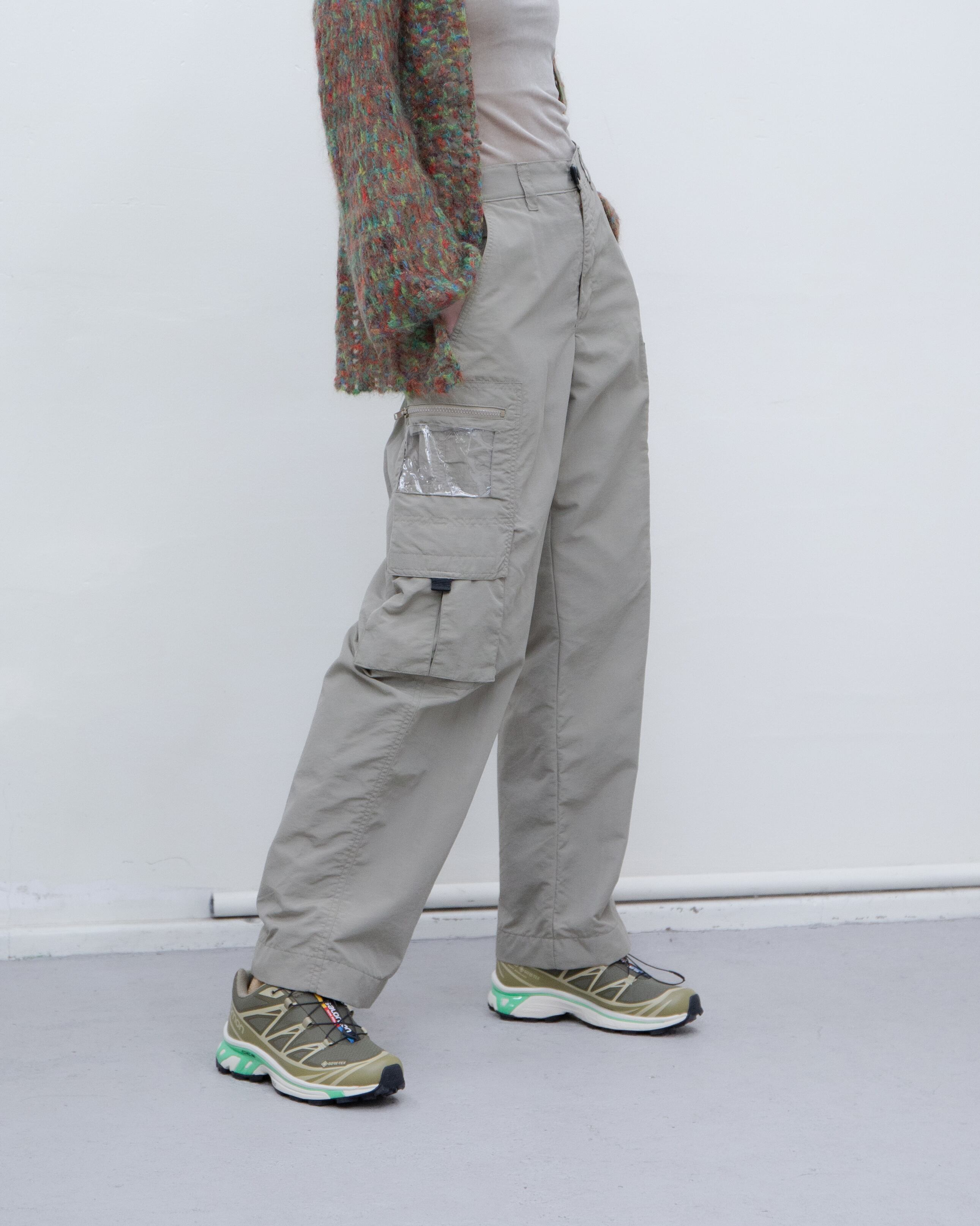 LUIK 1990s wide cargo pants