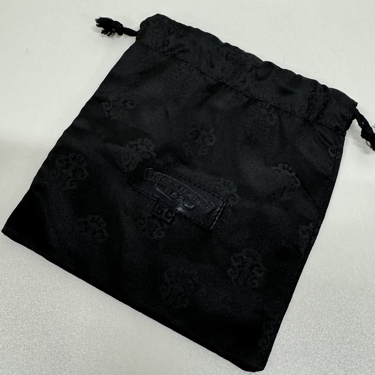 おまとめ】CHROME HEARTS/クロムハーツ 純正レザー保存袋/ナイロン巾着 