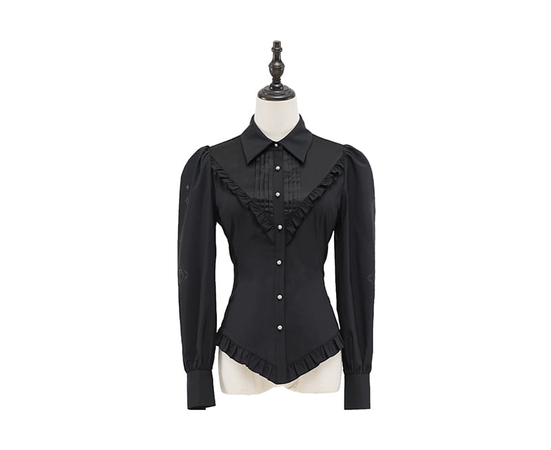 星と蛇と薔薇 ブラウス | HoshibakoWorks