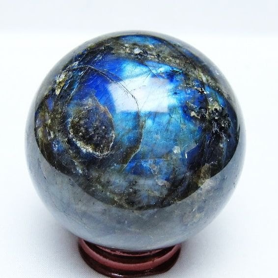 ラブラドライト 丸玉 66mm スフィア 一点物 151-9204 | 天然石