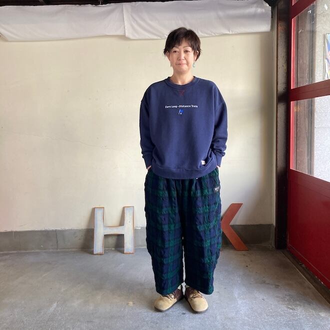 快晴堂 レディース スウェット サイズ3＋ 裏起毛 ロゴGirl's