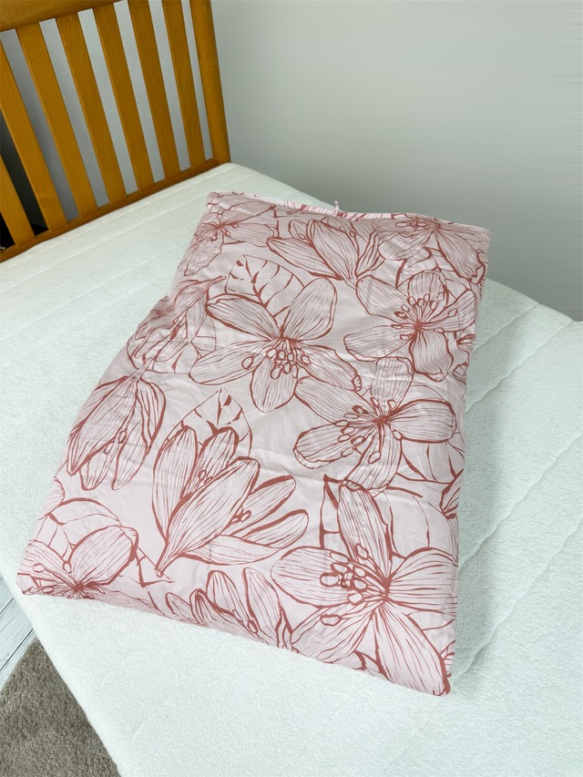 羽毛肌掛ふとん　マカーロ【シングル】【ピンク】【ブルー】