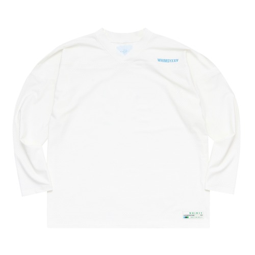 WHIMSY / MESH HOCKEY TOP WHITE