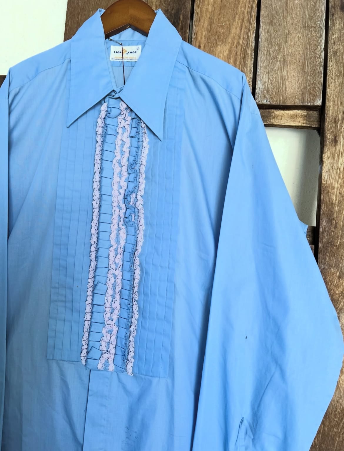 70's LION TROY L/S frill shirts 【L】 | JUKEBOX