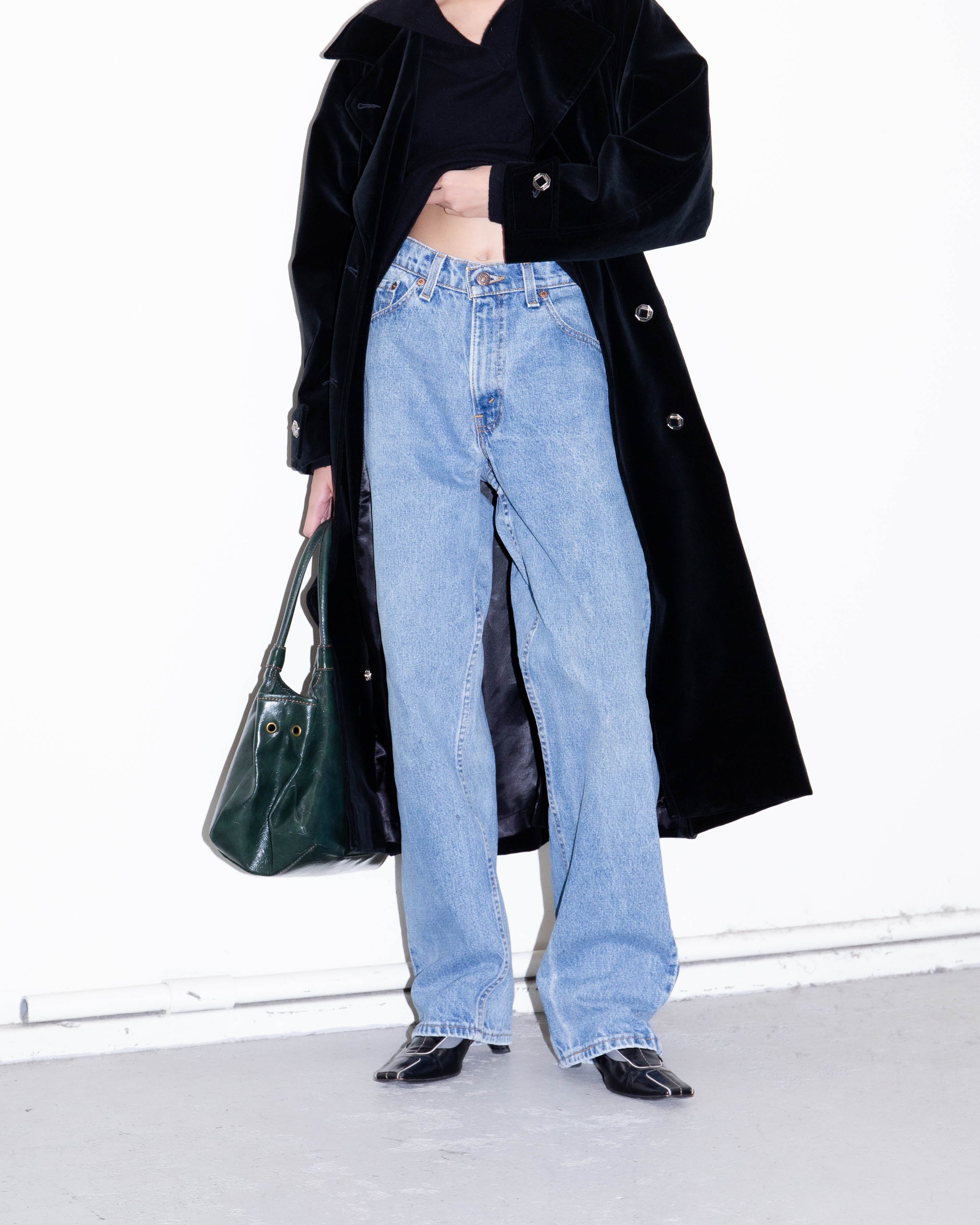 1990s Levi's 565 - wide leg blue jeans | LUIK FINN