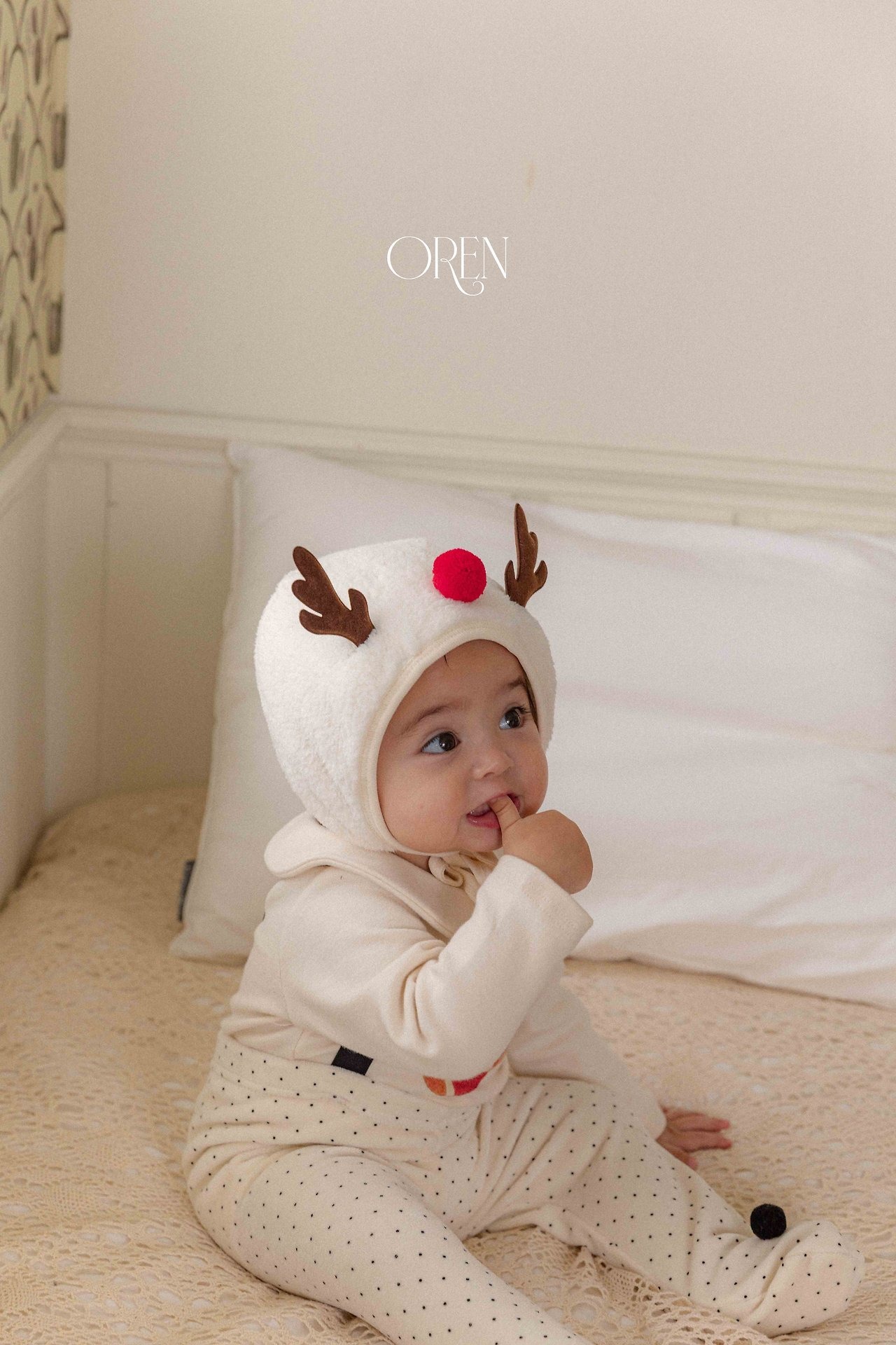 Oren X-mas［取寄］ ange blanc foot leggings
