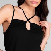 オスカリート　シャンティ　コットントップス  ブラック ２、３サイズ