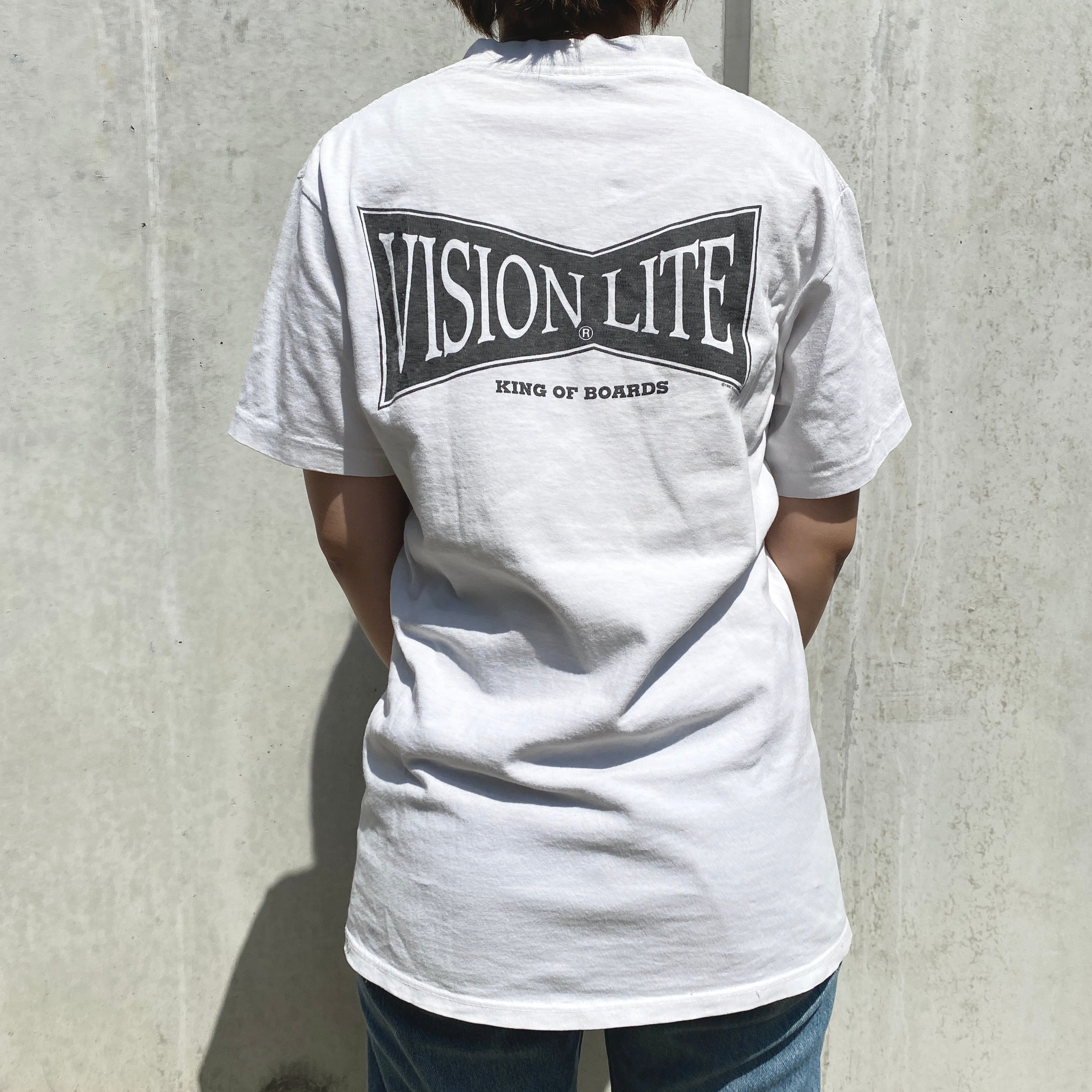 USA製 90s VISION STREET WEAR 半袖 Tシャツ ホワイト vintage | Bluri