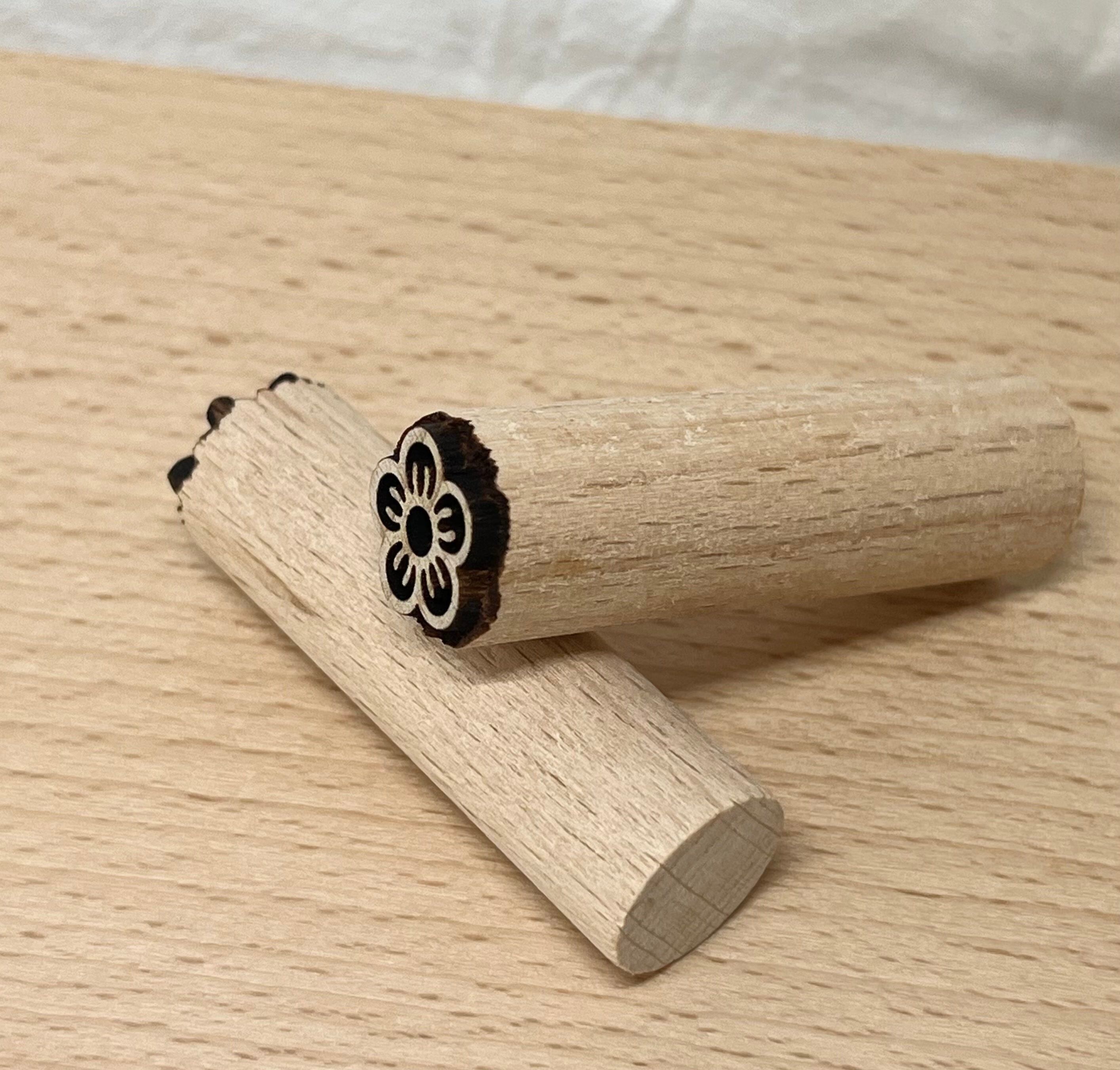 ミニ花柄押し棒セット 和菓子道具 練り切り 北枝園 W6 | Pay ID