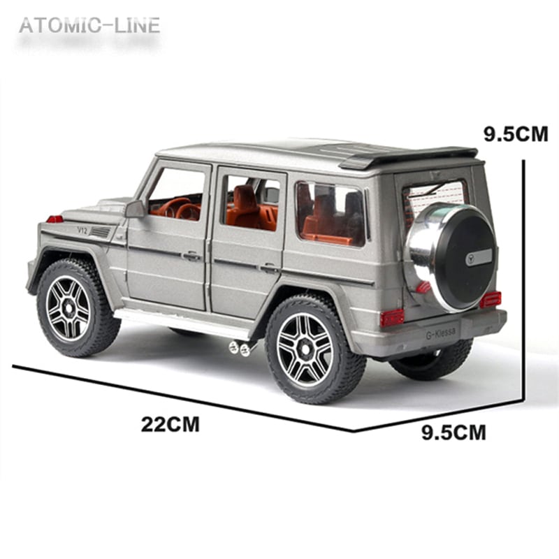 メルセデス ベンツ G63 AMG 1/24 ミニカー 全4色 ライト点灯
