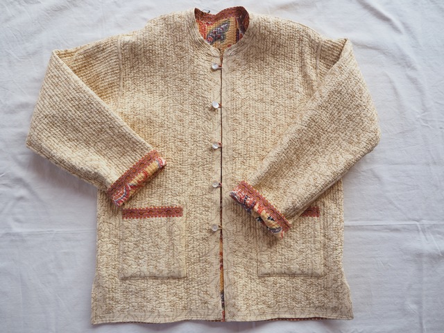 INDIA reversible quilting jacket