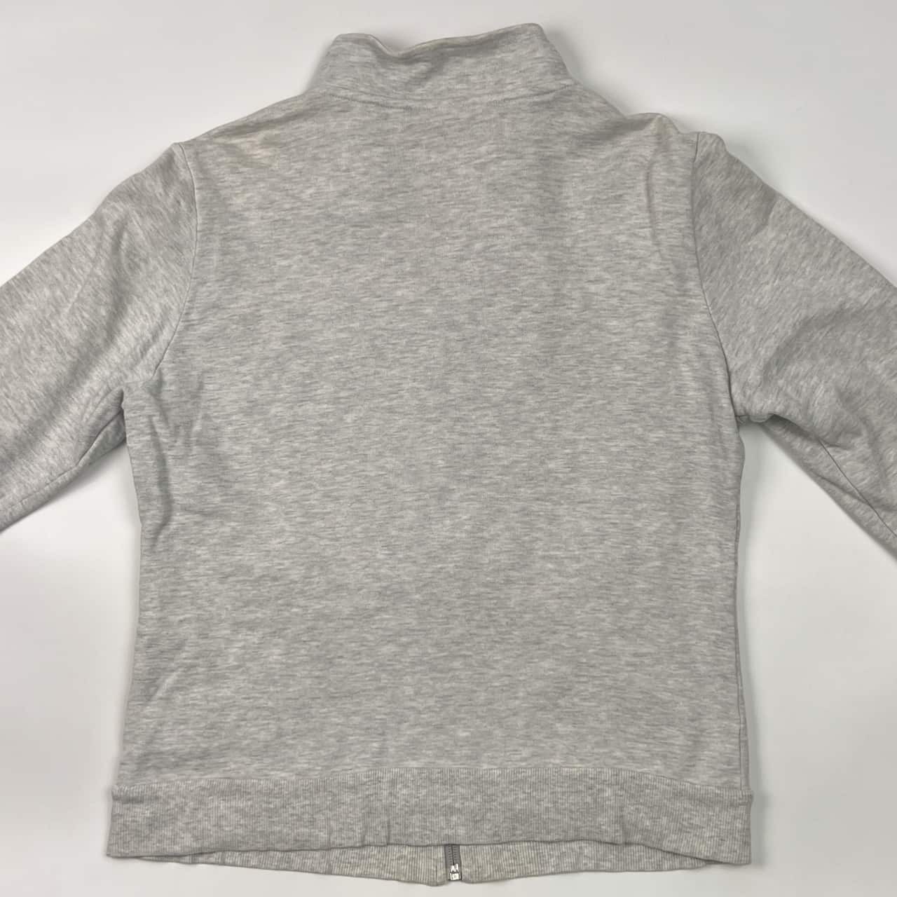 LACOSTE SPORT ラコステ スポーツ ハイネック フルジップ ジャンパー 44/ライトグレー レディース