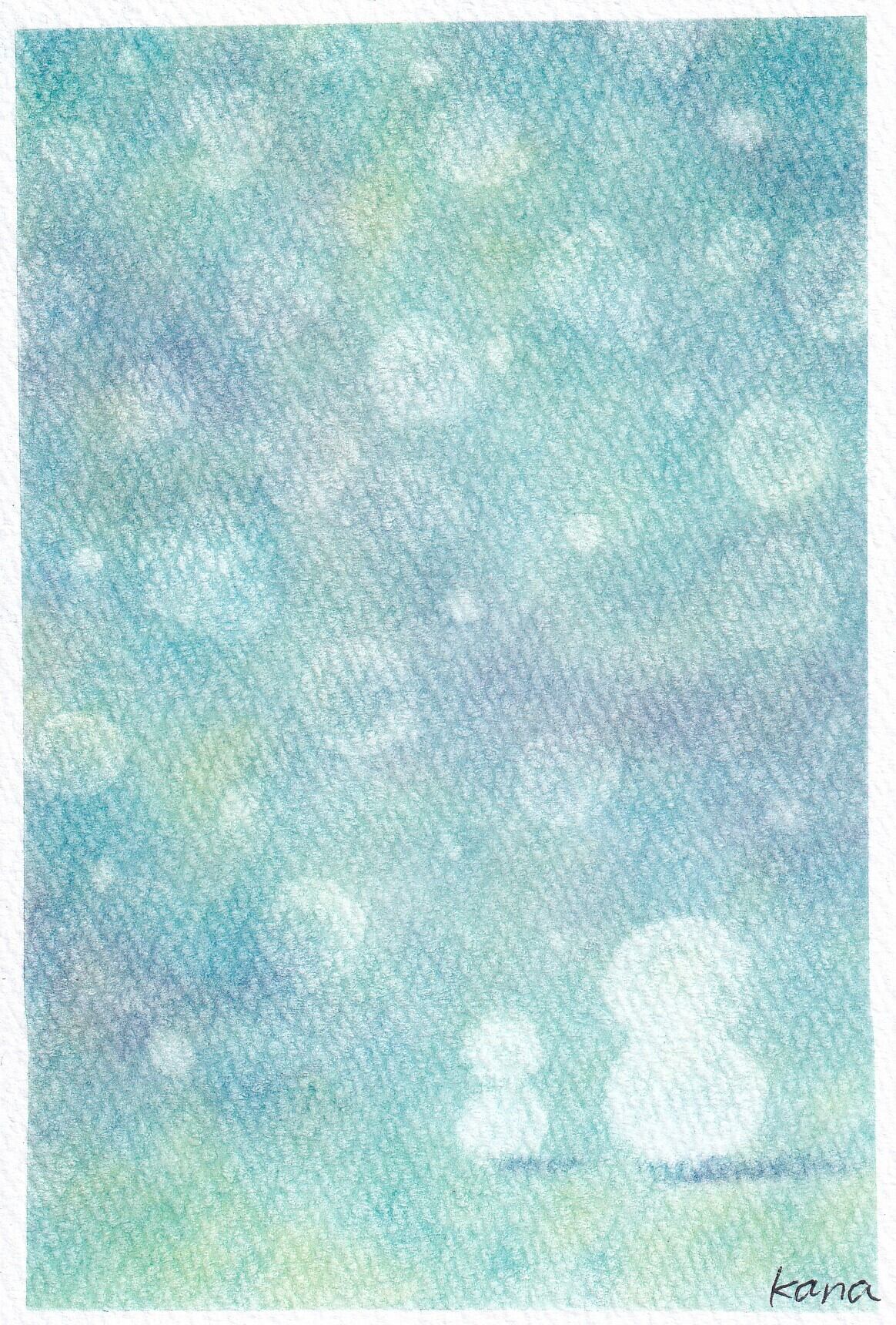 3色パステルアート | なついろなないろ