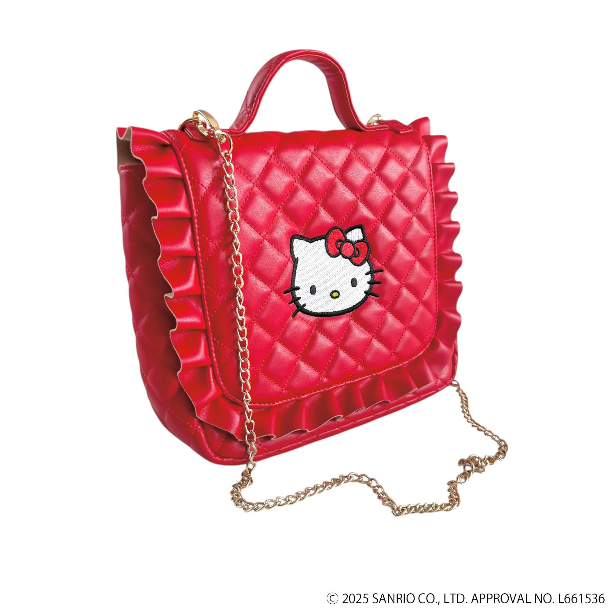 最終値下げ ハローキティキルティングバック ハローキティ キルティングレッスンバッグ｜サンリオオンライン