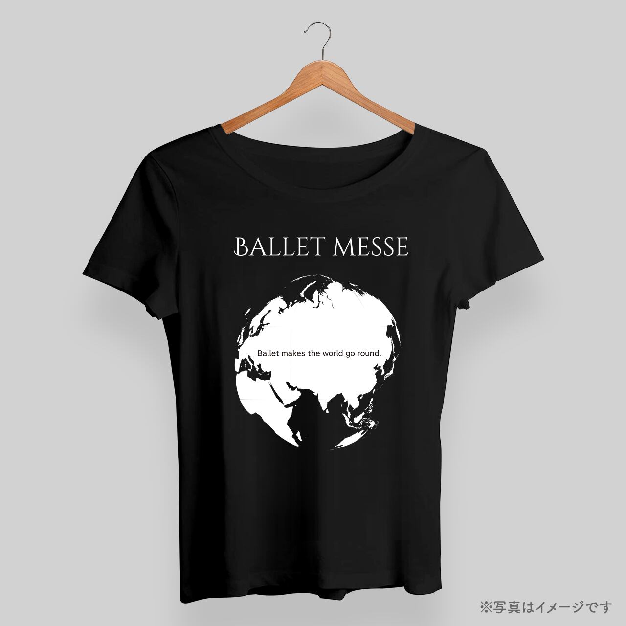 メンズTシャツ（黒） | Ballet Messe Store
