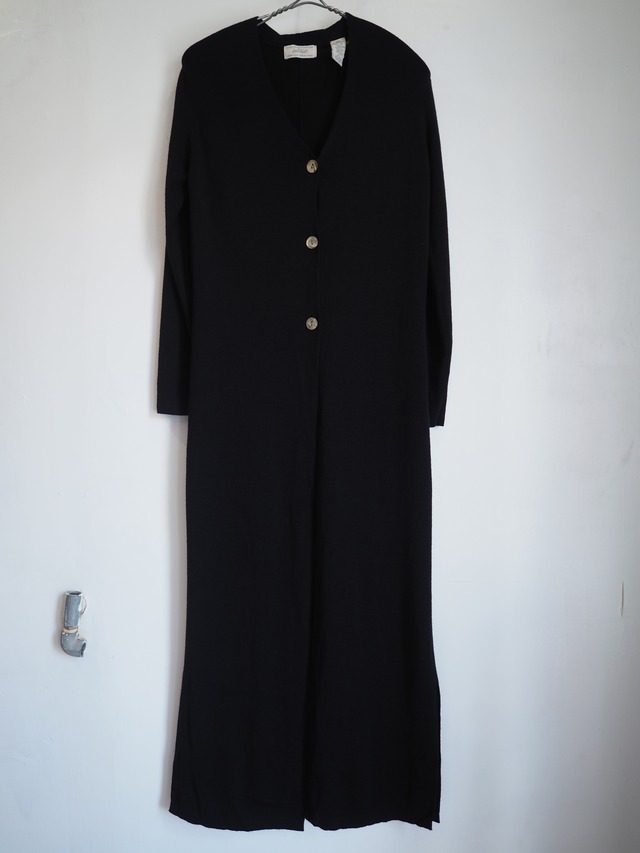 1990’s 100% MERINO WOOL Long Cardigan／S