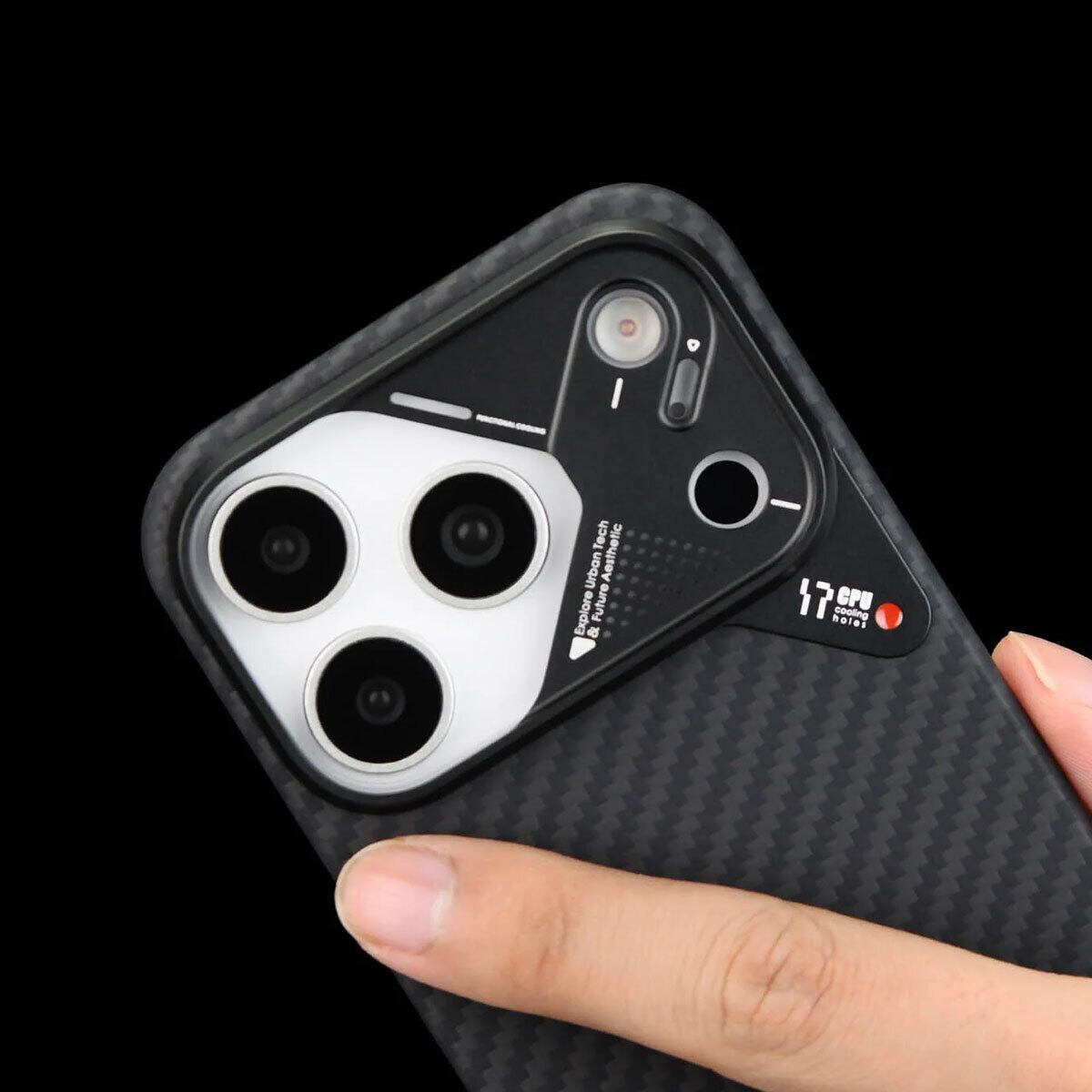 国内正規品 AULUMU iPhone 17 Pro / 17 Pro Max A17 アラミド繊維