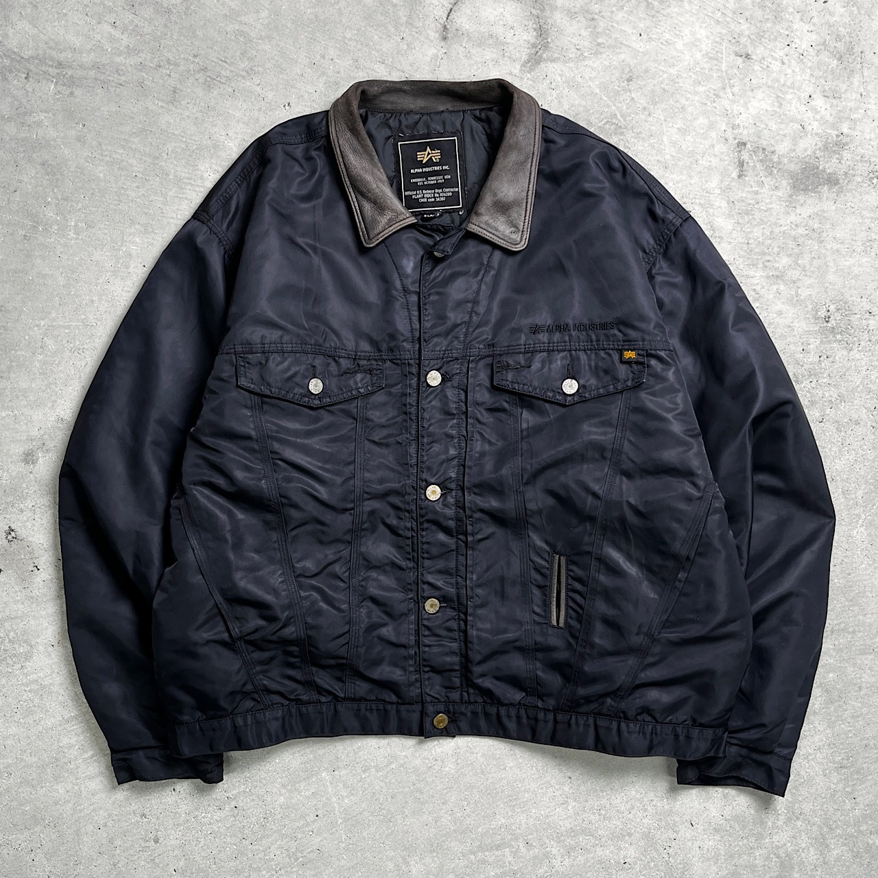 00年代 ALPHA INDUSTRIES アルファインダストリーズ ナイロン 