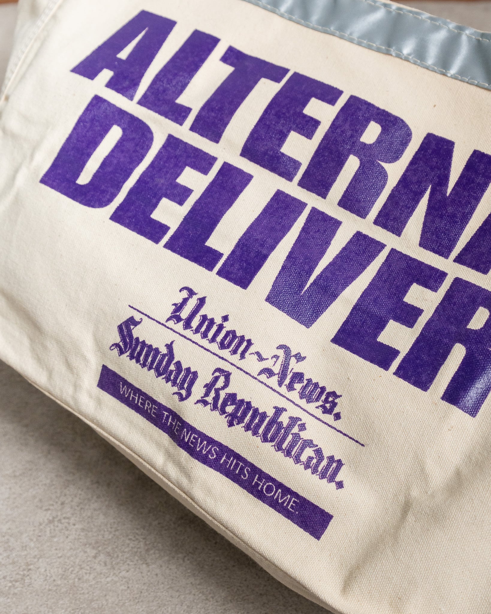 DEADSTOCK】80's Union-News Paper Bag DEADSTOCK】80's Union-News Paper Bag