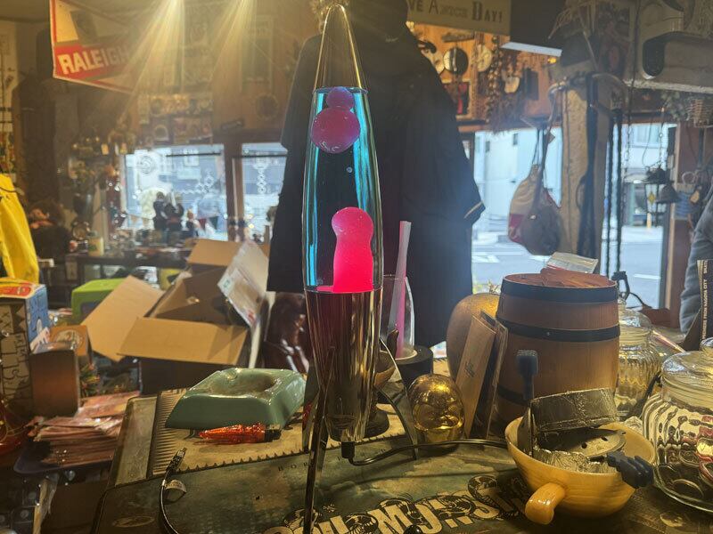 1960's Vintage ROCKET LAVA LAMP、1960年代 ヴィンテージ風