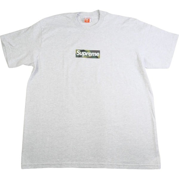 Supreme Box Logo Tee Ash Grey Lサイズ