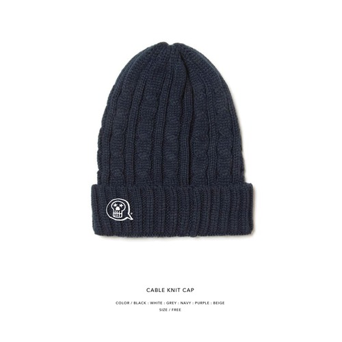 unfudge CABLE KNIT CAP